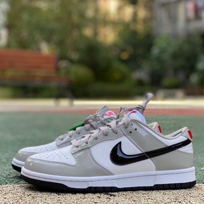 Nike Dunk Low ESS Light Iron Ore Sneaker       DQ7576-001 - FashionPlug