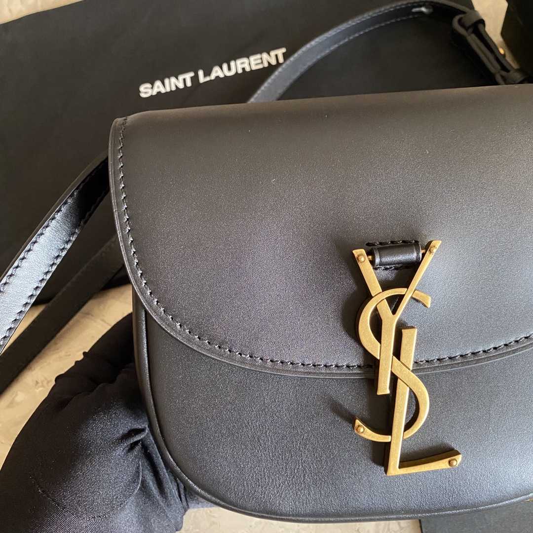 Saint Laurent Kaia Small Satchel In Smooth Leather - FashionPlug