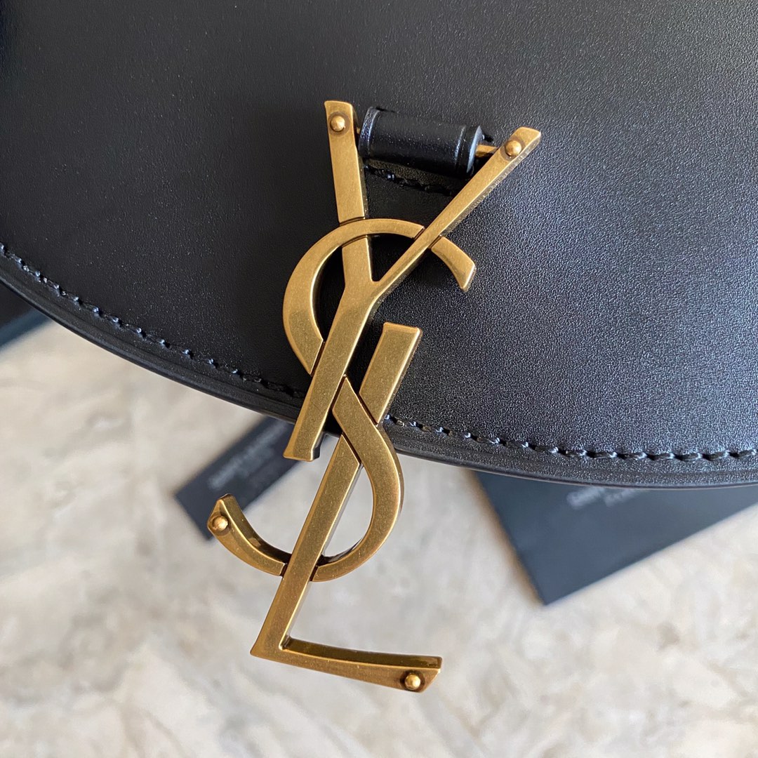 Saint Laurent Kaia Small Satchel In Smooth Leather - FashionPlug