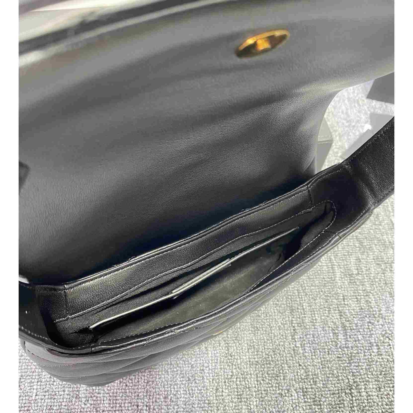 Saint Laurent Le 57 Hobo Bag In Quilted Lambskin - FashionPlug