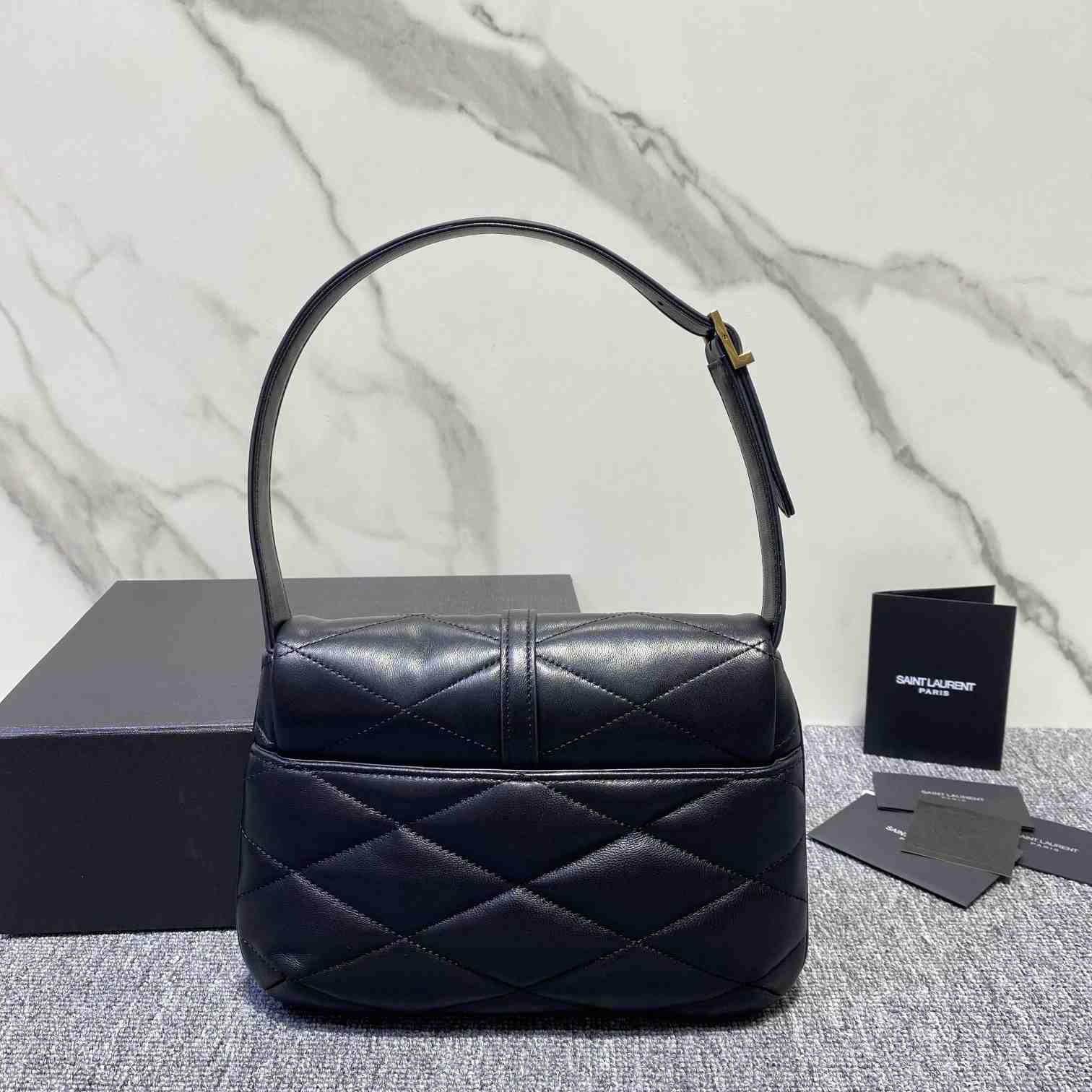 Saint Laurent Le 57 Hobo Bag In Quilted Lambskin - FashionPlug