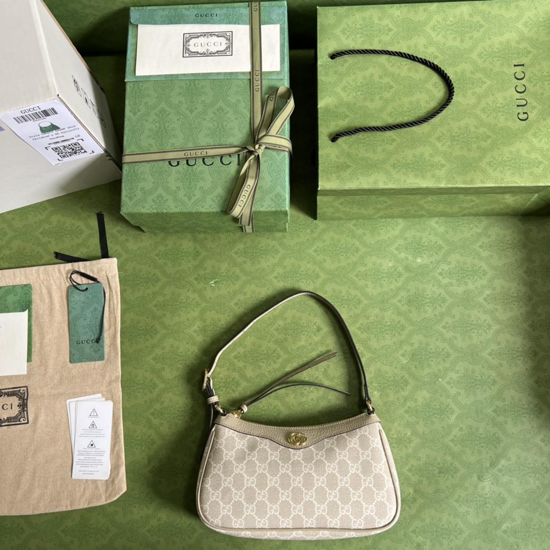 Gucci Ophidia Small Handbag(25*15*6.5cm) - FashionPlug
