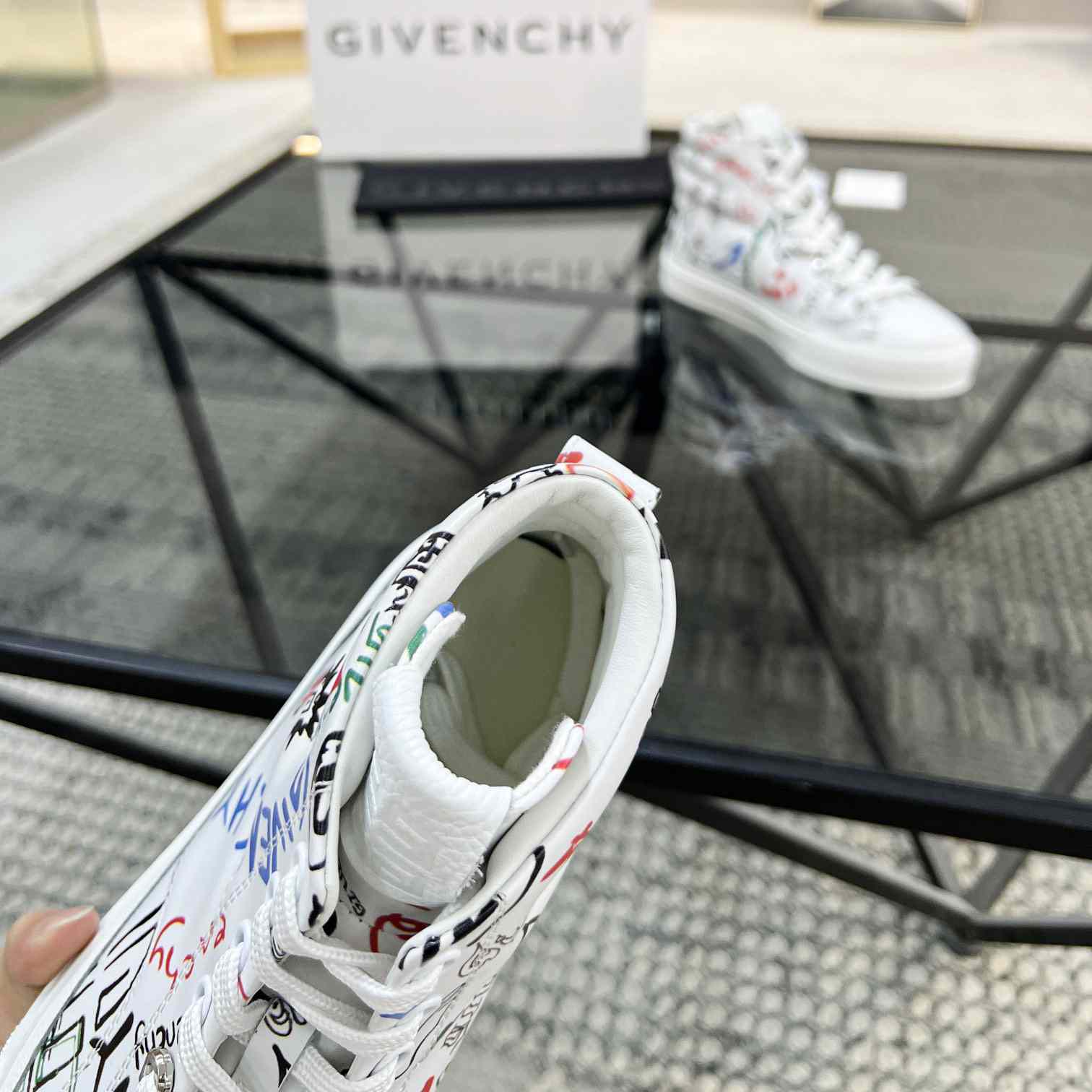 Givenchy City High Top Sneaker - FashionPlug
