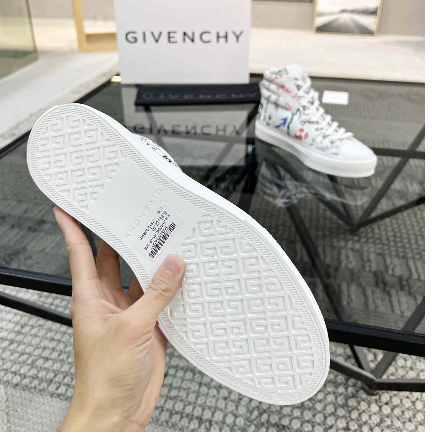 Givenchy City High Top Sneaker - FashionPlug
