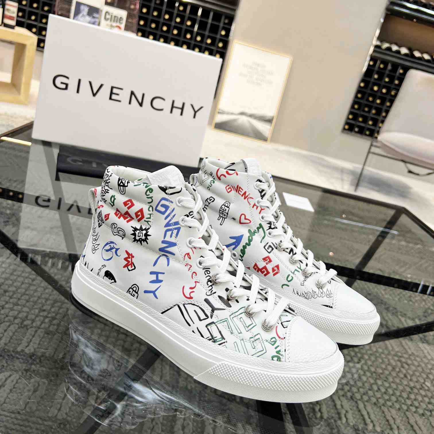 Givenchy City High Top Sneaker - FashionPlug