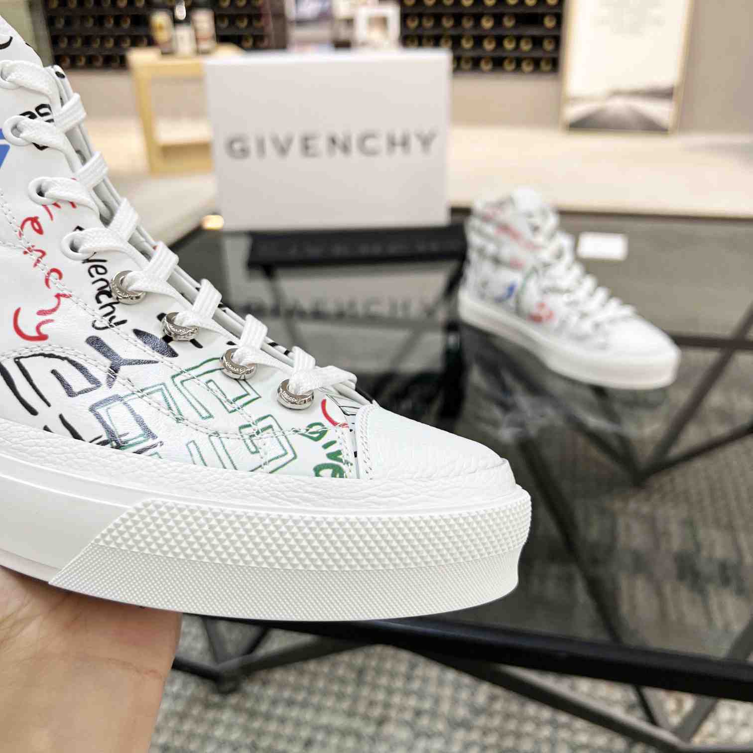 Givenchy City High Top Sneaker - FashionPlug