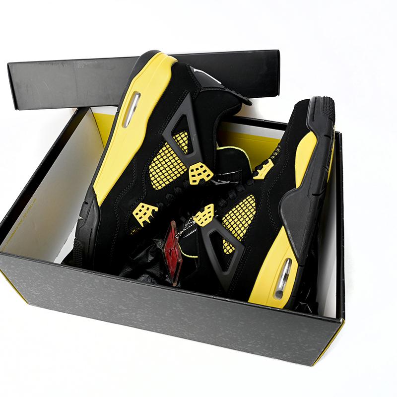 Air Jordan 4 Thunder Sneaker      DH6927-017  - FashionPlug