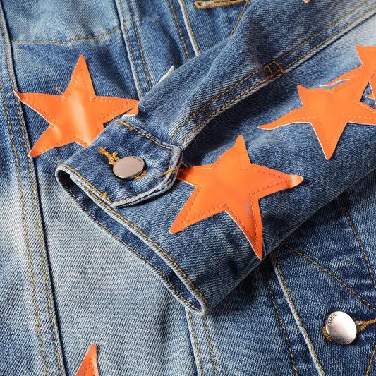 Amiri Chemist Star Trucker Jacket - FashionPlug