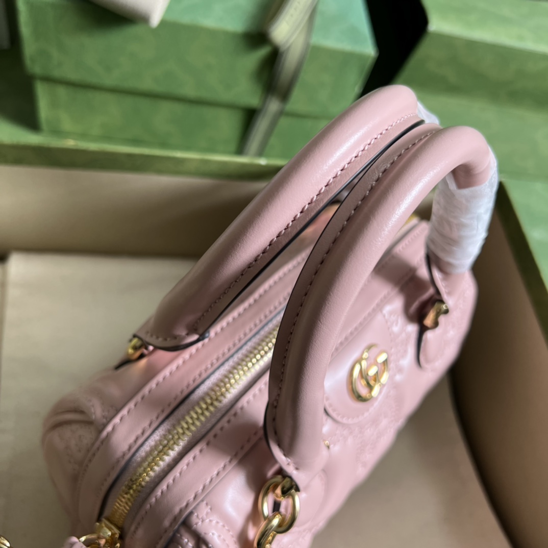 Gucci GG Matelassé Mini Bag(19*13*11cm) - FashionPlug