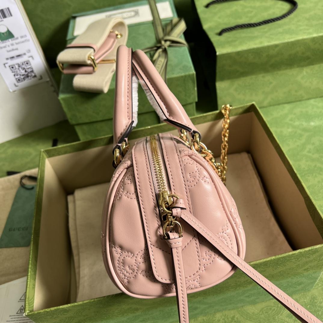Gucci GG Matelassé Mini Bag(19*13*11cm) - FashionPlug
