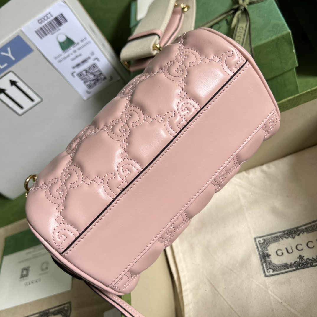 Gucci GG Matelassé Mini Bag(19*13*11cm) - FashionPlug