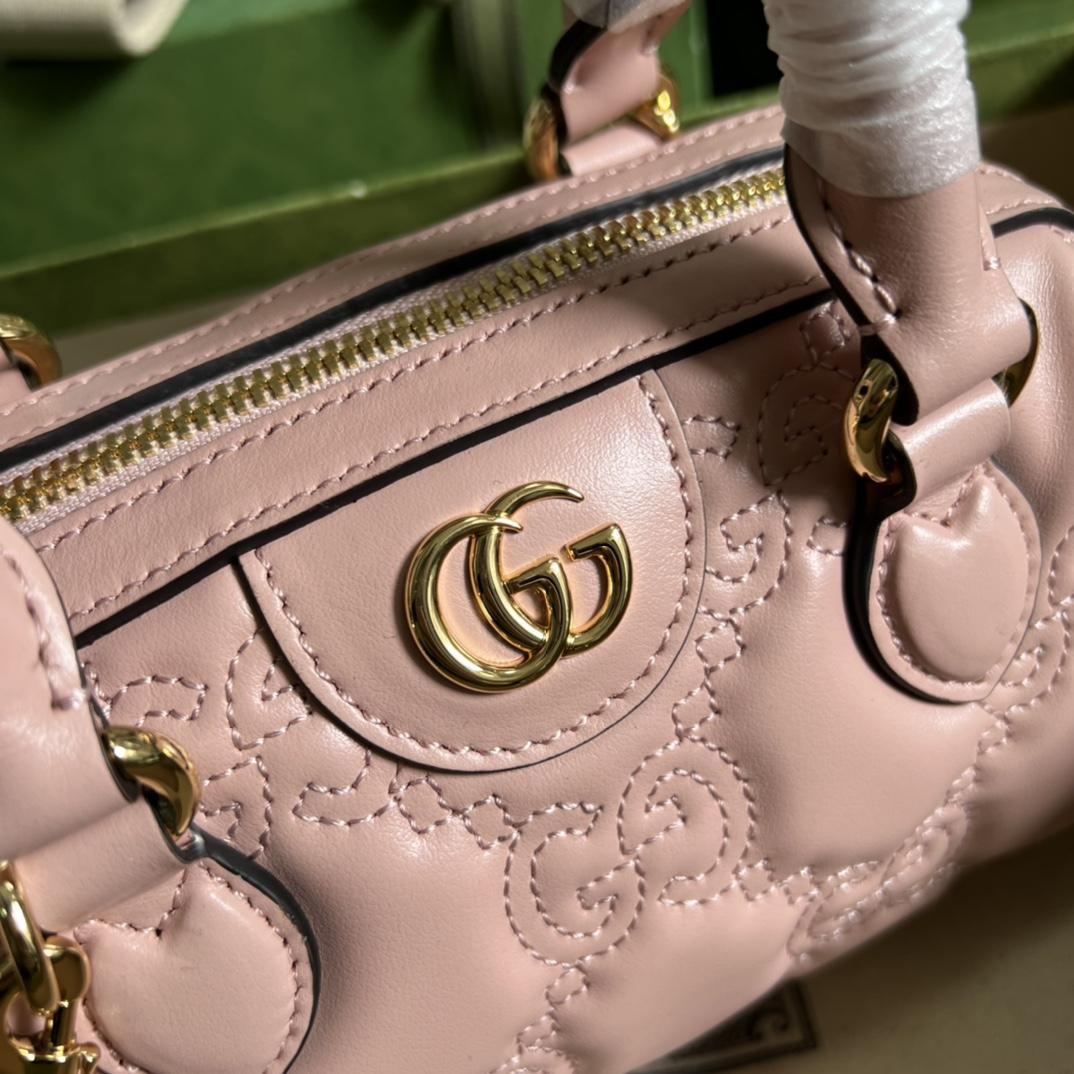 Gucci GG Matelassé Mini Bag(19*13*11cm) - FashionPlug