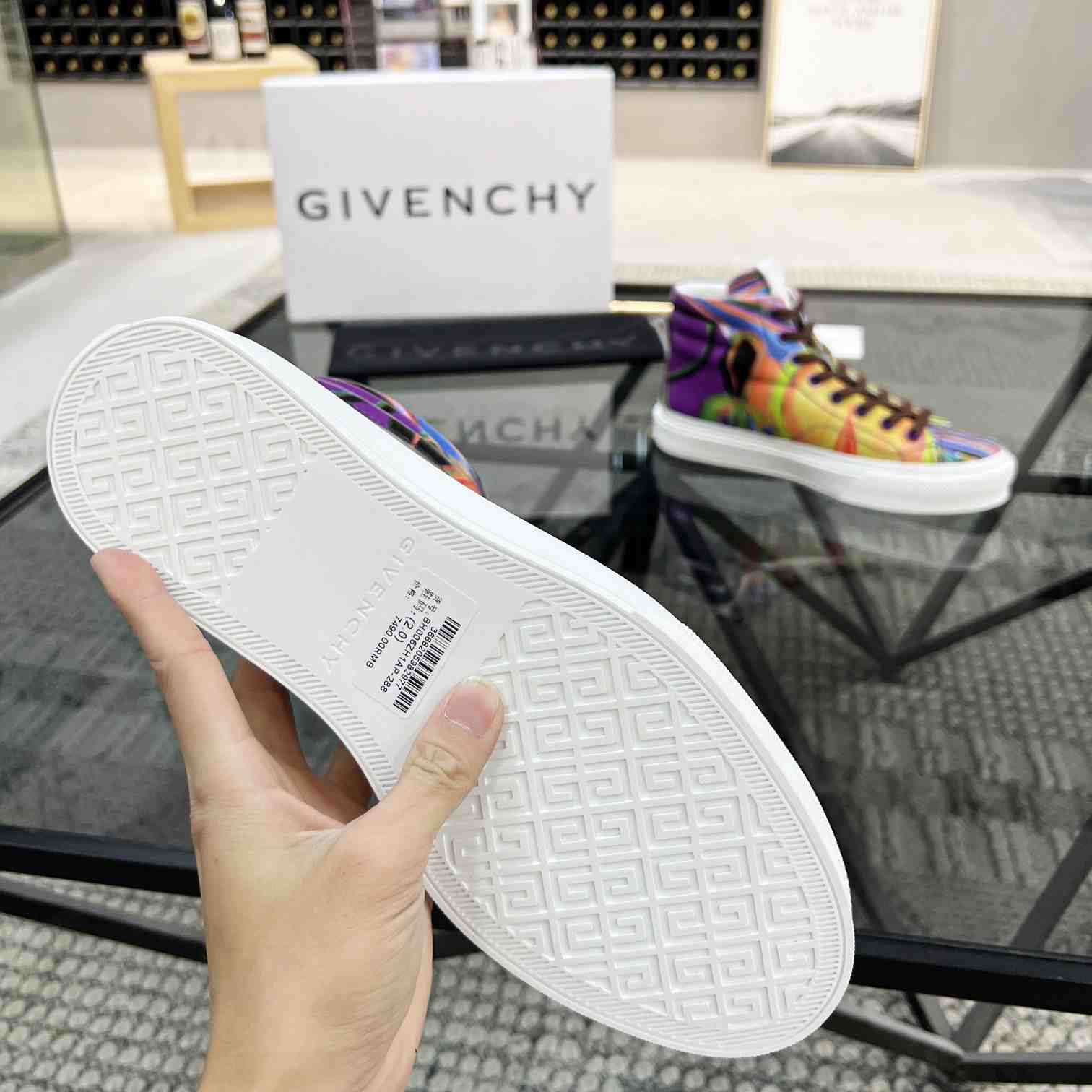 Givenchy City High Top Sneaker - FashionPlug