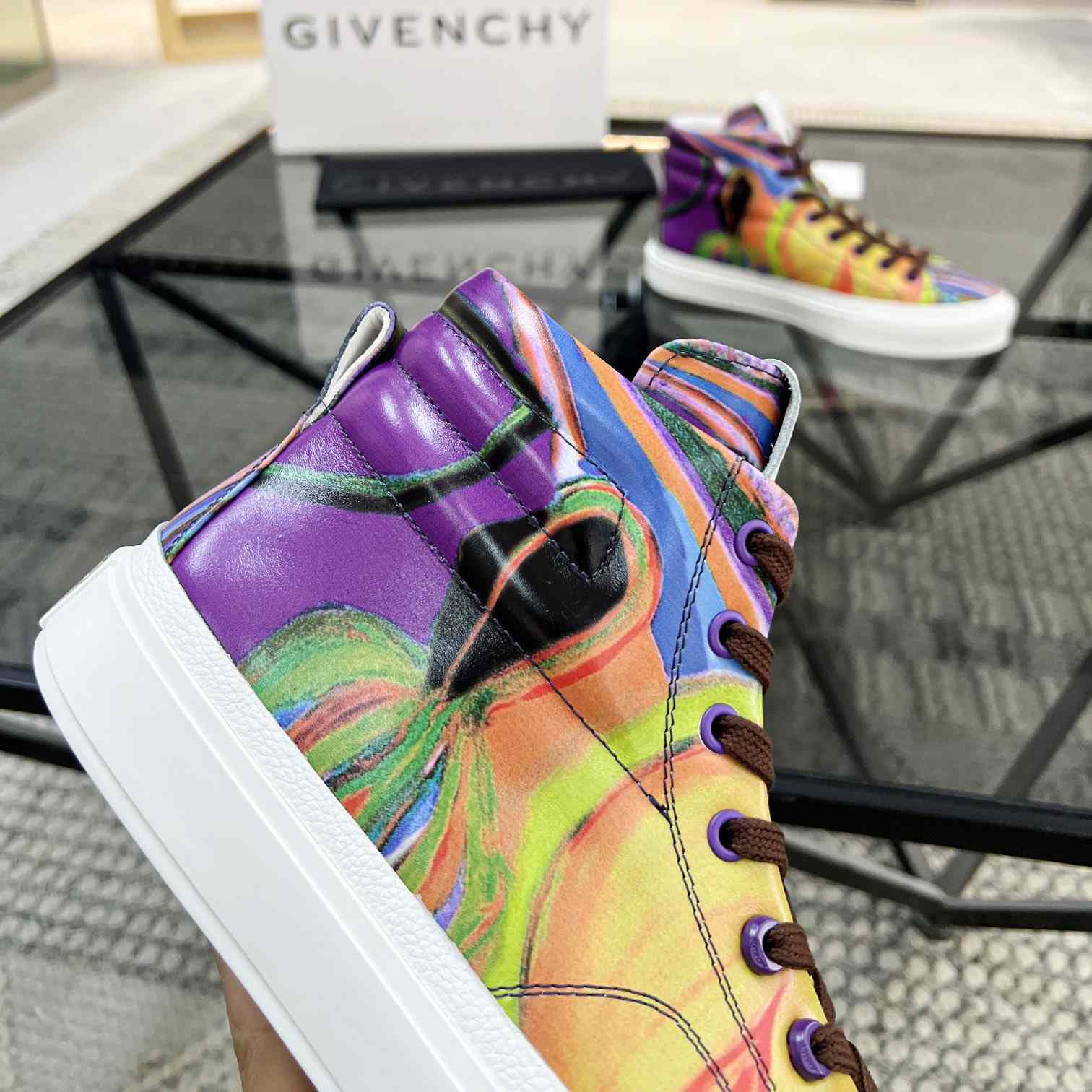 Givenchy City High Top Sneaker - FashionPlug