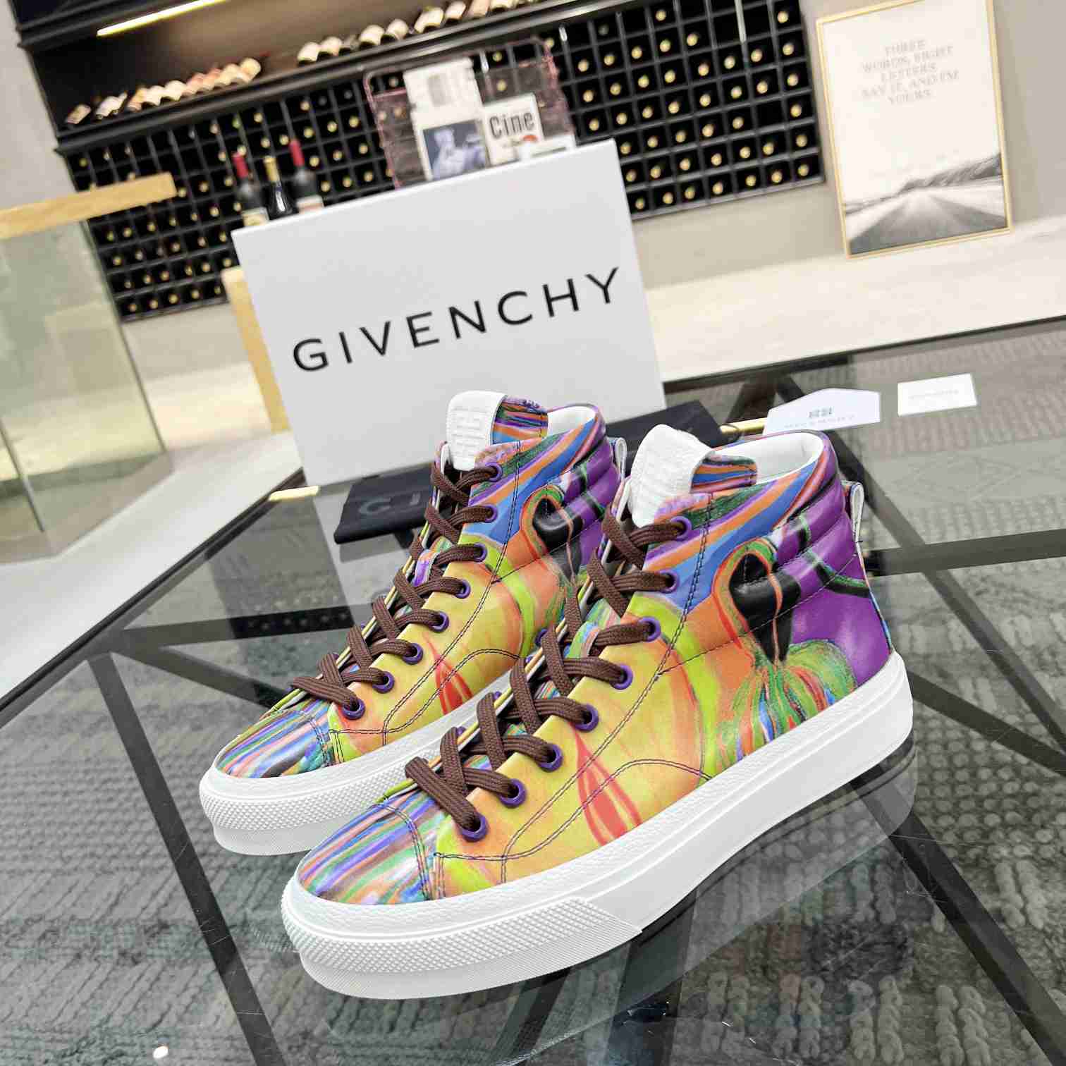 Givenchy City High Top Sneaker - FashionPlug