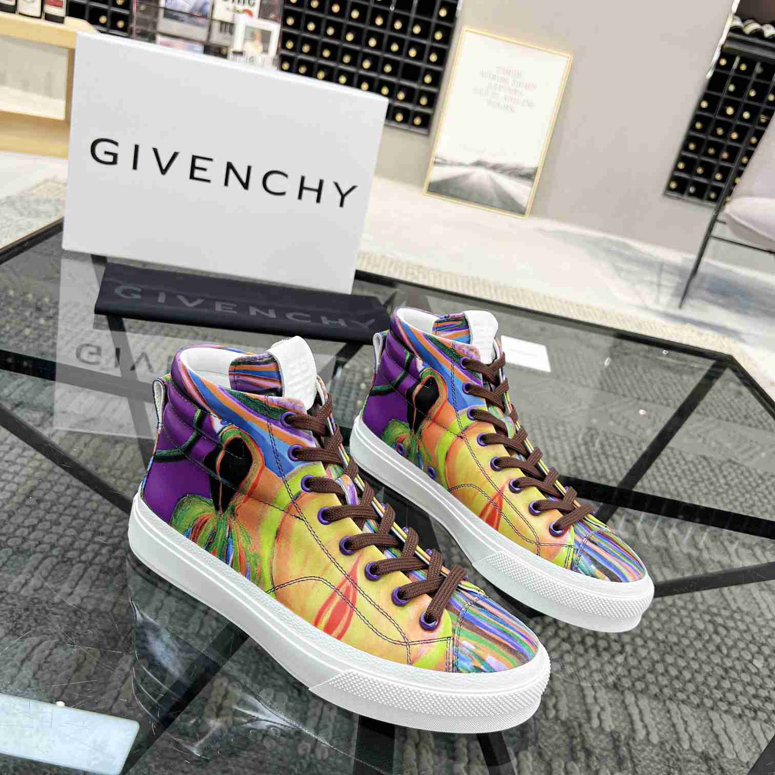 Givenchy City High Top Sneaker - FashionPlug
