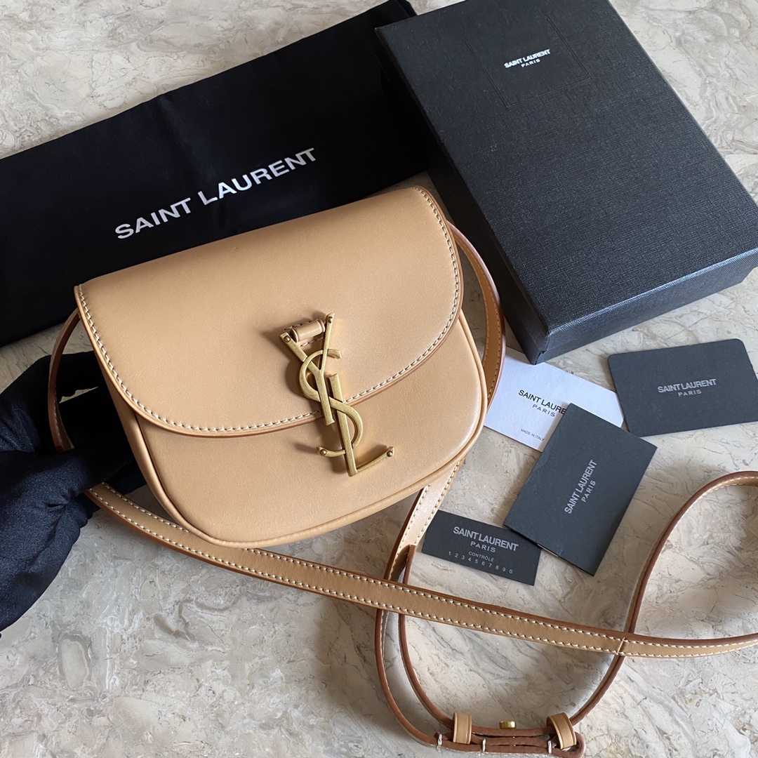 Saint Laurent Kaia Small Satchel In Smooth Vintage Leather - FashionPlug