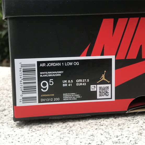 Air Jordan 1 Low OG “Year of the Rabbit”Sneakers    DV1312-200 - FashionPlug