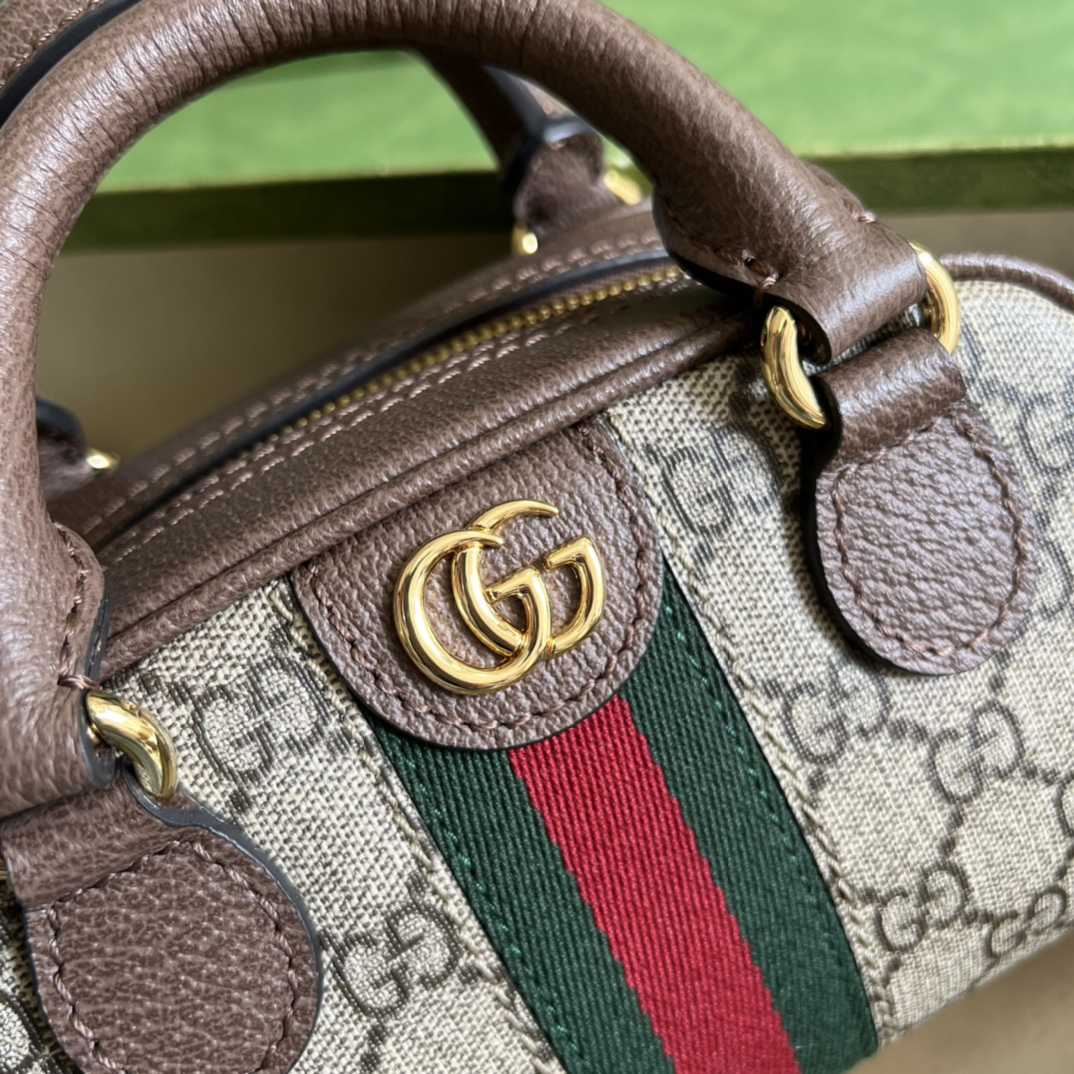 Gucci Ophidia GG Mini Top Handle Bag(21-12-10cm) - FashionPlug