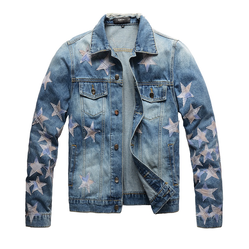 Amiri Chemist Star Trucker Jacket - FashionPlug
