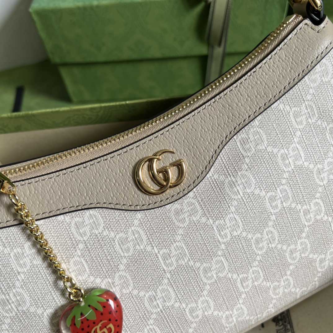 Gucci Ophidia GG Small Handbag(25*15.5*6cm)    - FashionPlug