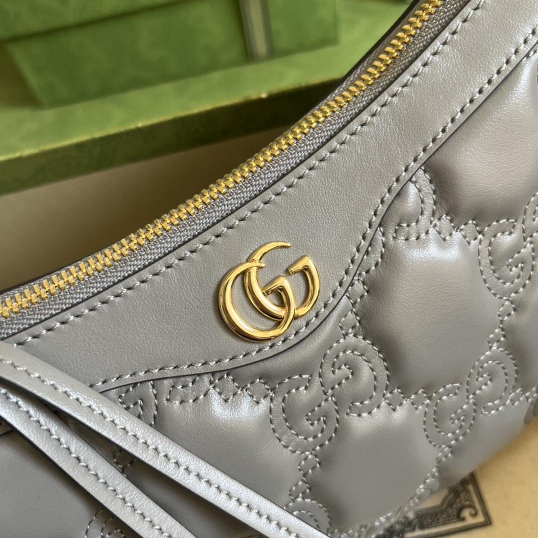 Gucci GG Matelassé Handbag(25-15-8cm) - FashionPlug