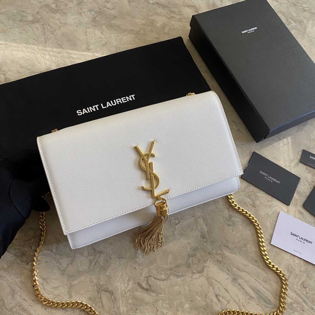 Saint Laurent Kate Chain Wallet With Tassel (24*14.5*5.5cm) - FashionPlug