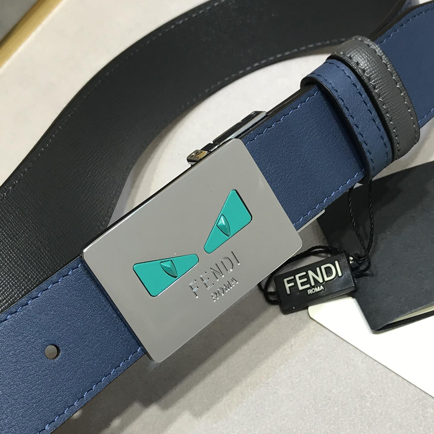 Fendi Leather Belt    35mm - FashionPlug