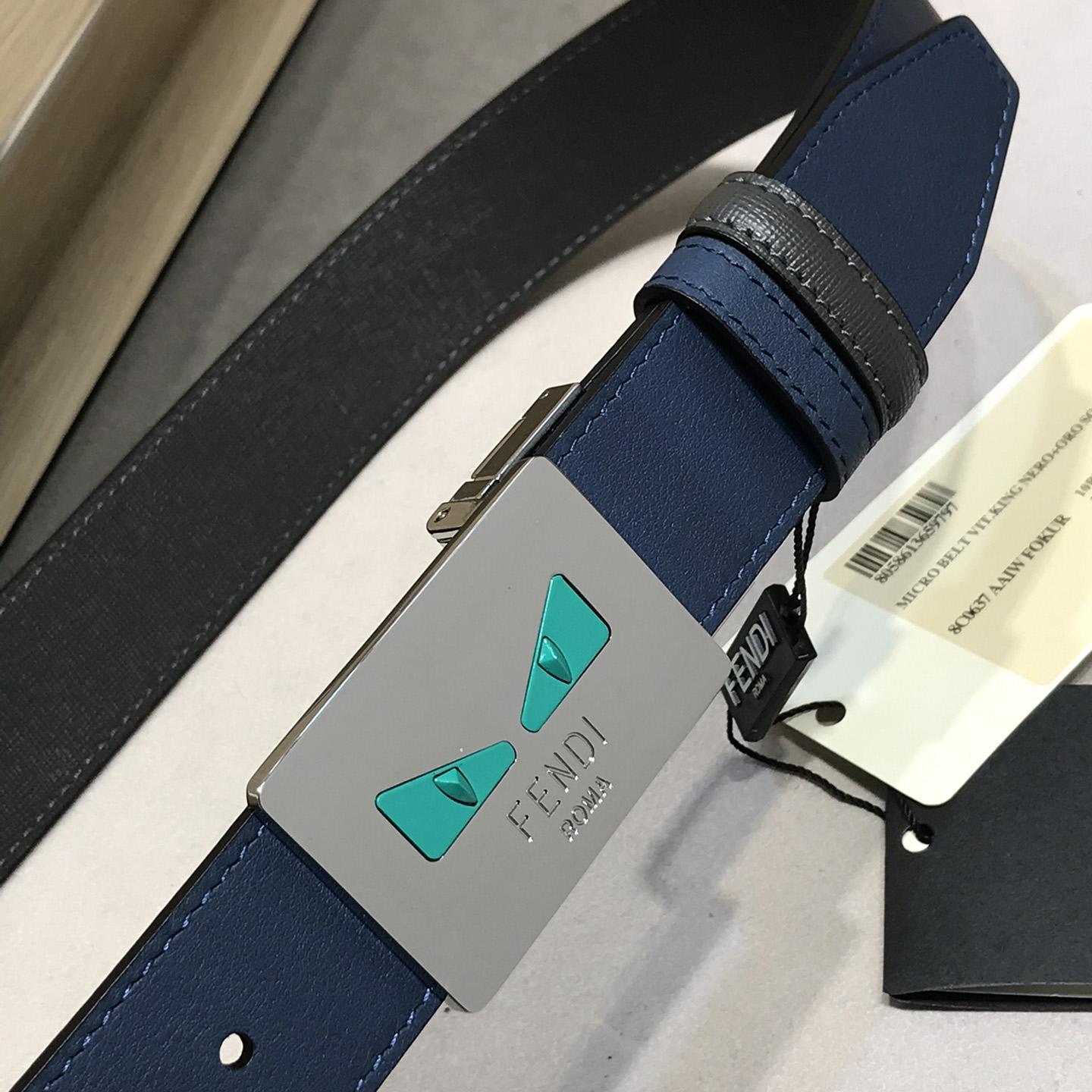 Fendi Leather Belt    35mm - FashionPlug