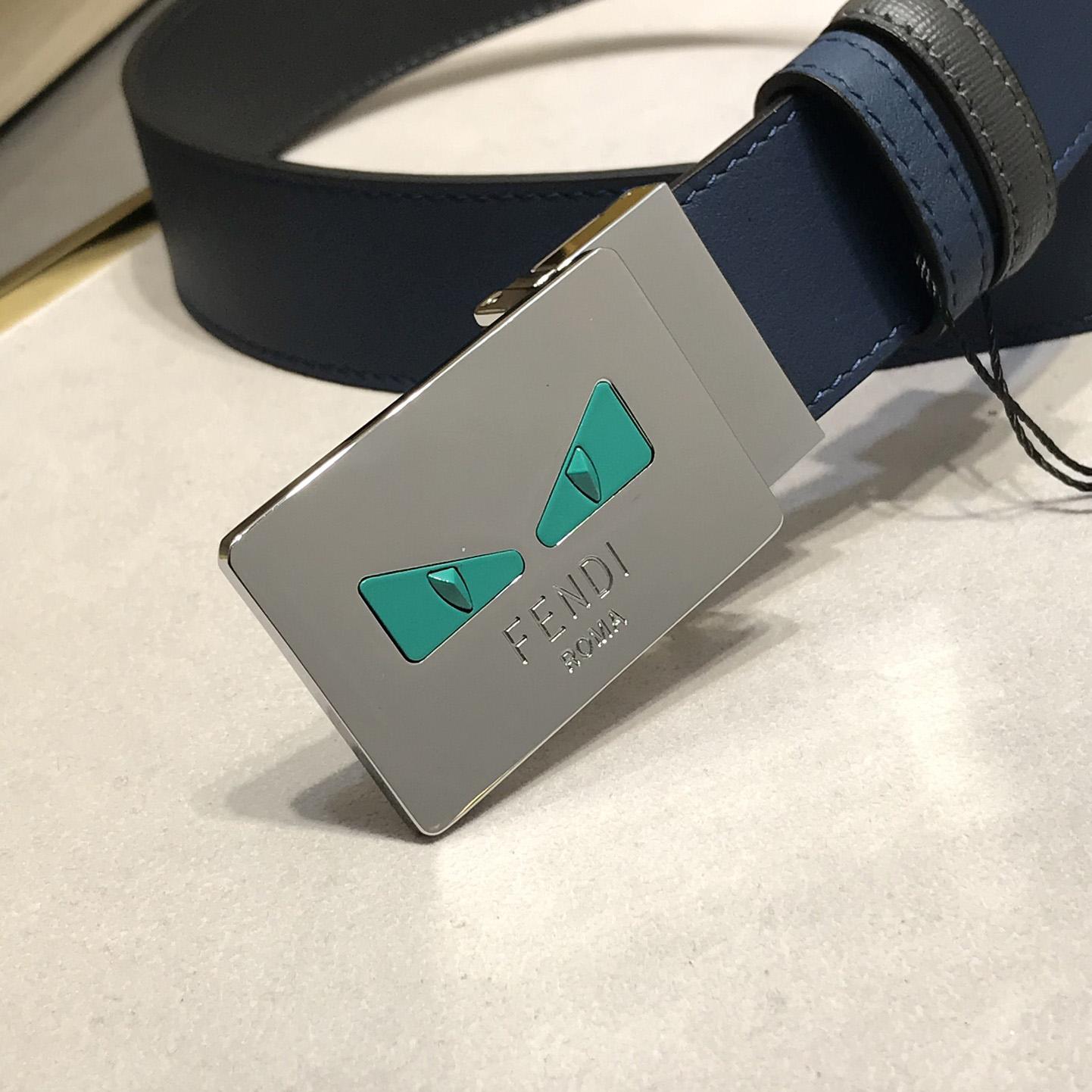 Fendi Leather Belt    35mm - FashionPlug