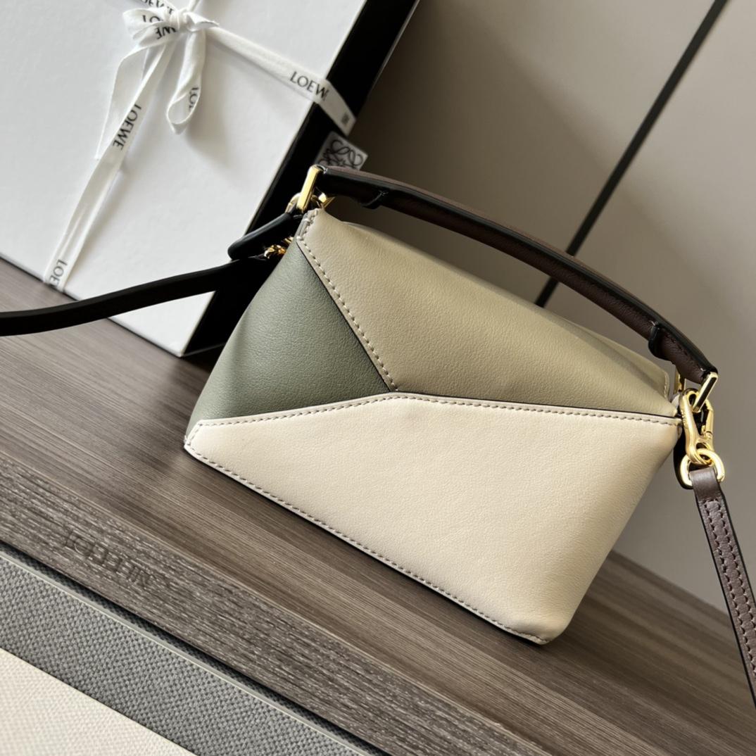 Loewe Mini Puzzle Edge In Nappa Calfskin - FashionPlug