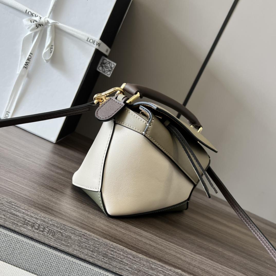 Loewe Mini Puzzle Edge In Nappa Calfskin - FashionPlug