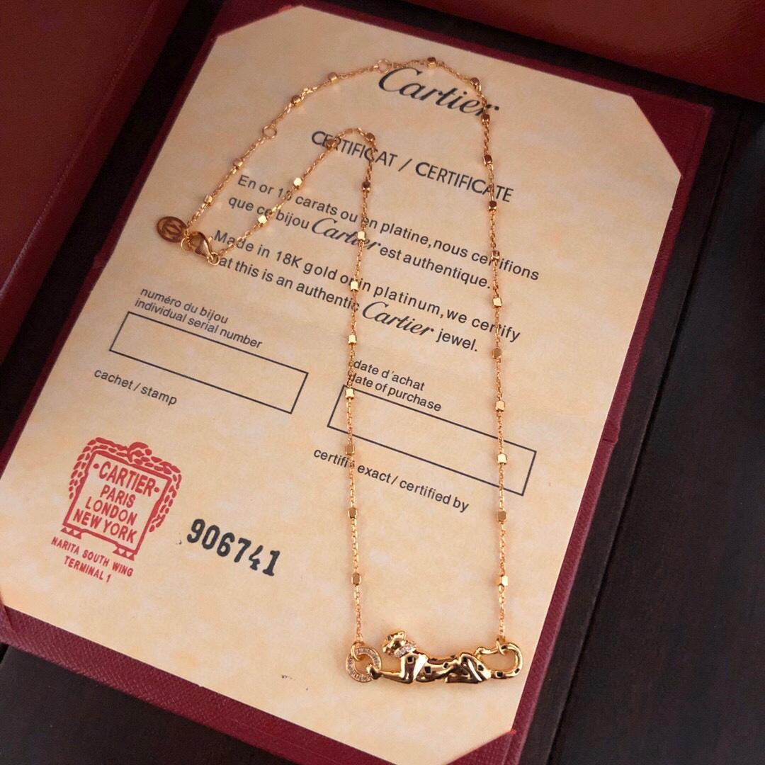 Cartier Panthère de Cartier Necklace - FashionPlug