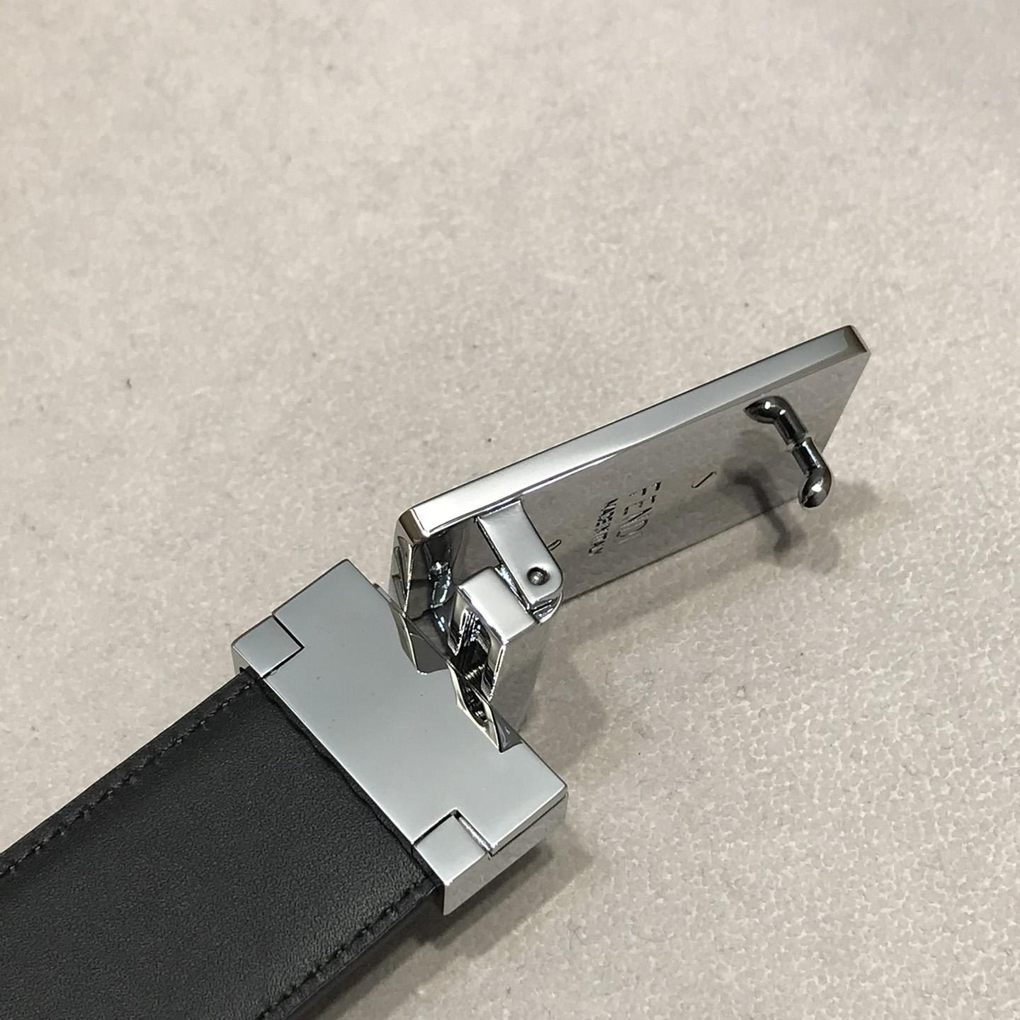 Fendi Leather Belt    35mm - FashionPlug