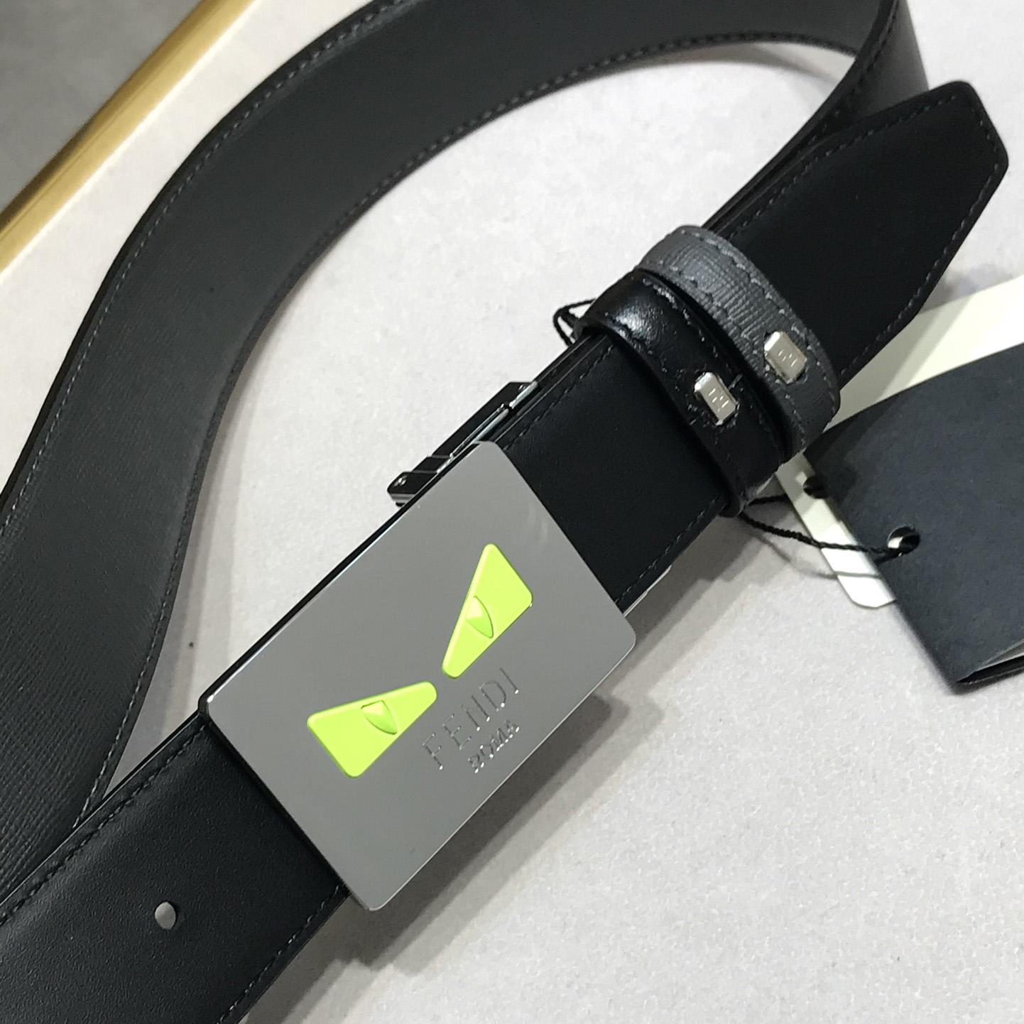 Fendi Leather Belt    35mm - FashionPlug