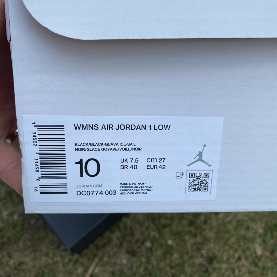 Air Jordan 1 Low AJ1 Guava Ice Sneaker    DC0774-003 - FashionPlug