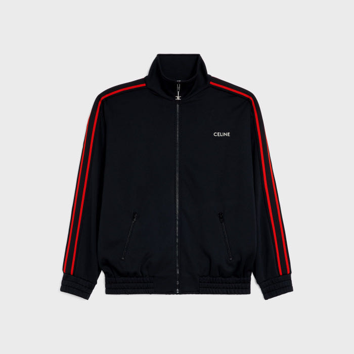 Celine Tracksuit Jacket In Double Face Jersey - FashionPlug