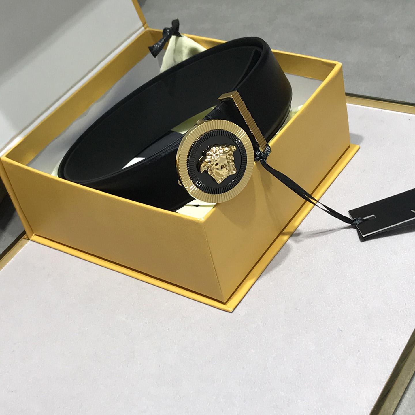 Versace Medusa Leathre Belt    38mm - FashionPlug