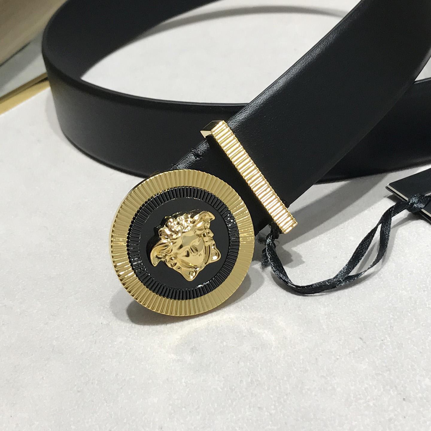 Versace Medusa Leathre Belt    38mm - FashionPlug