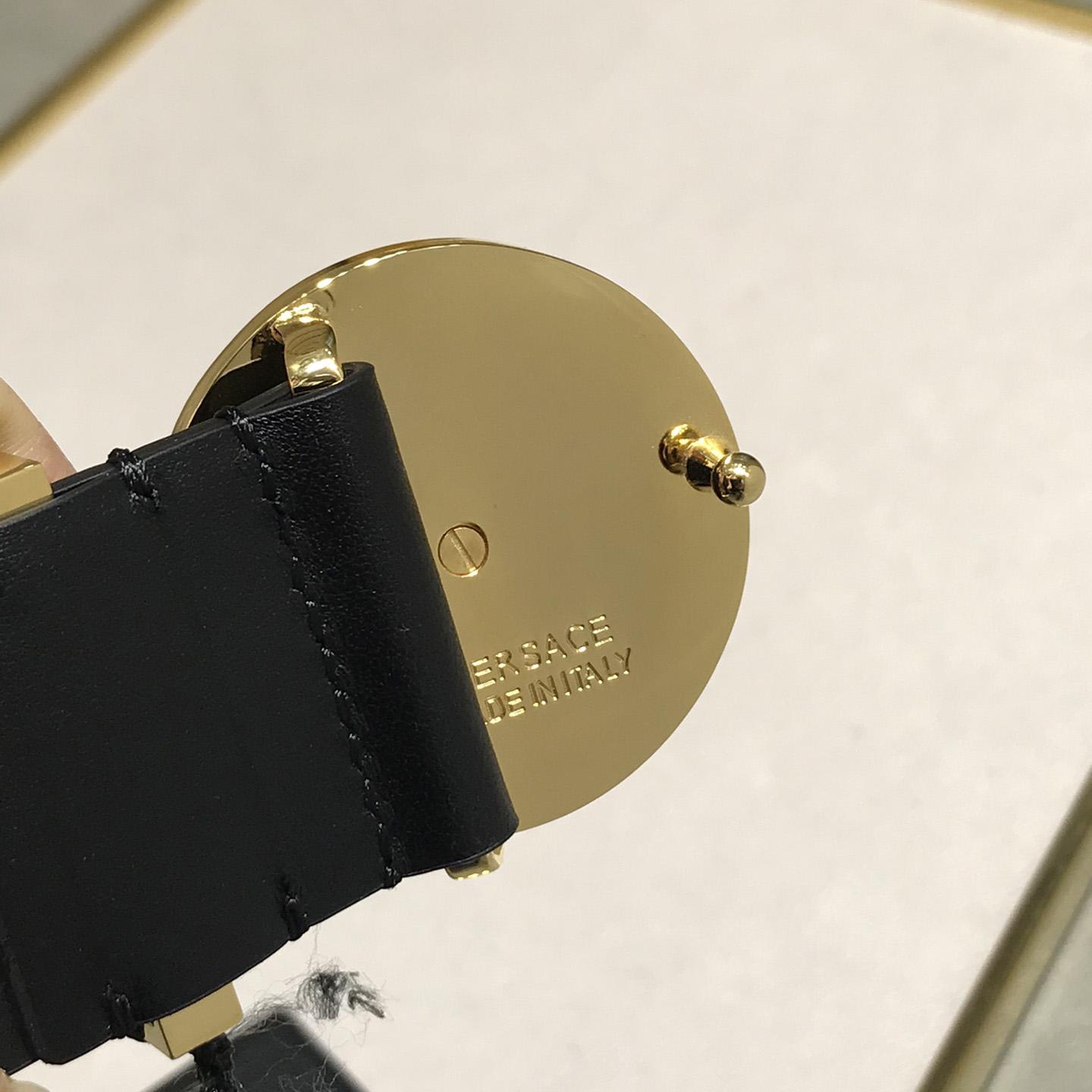 Versace Medusa Leathre Belt    38mm - FashionPlug