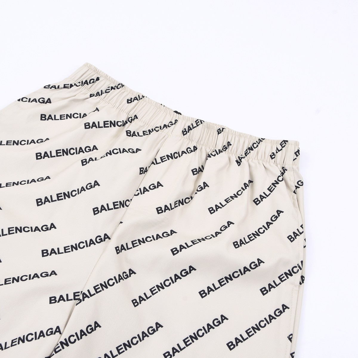 Balenciaga Logo Print Pyjama Trousers - FashionPlug