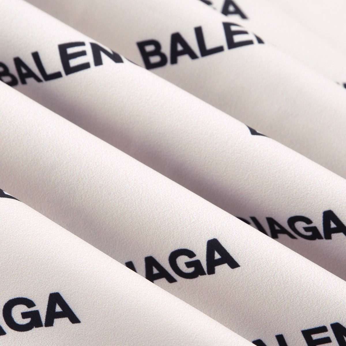 Balenciaga Logo Print Pyjama Trousers - FashionPlug