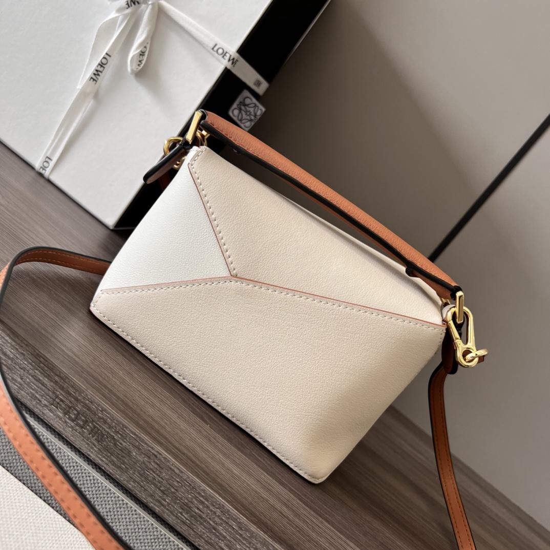 Loewe Mini Puzzle Edge In Nappa Calfskin - FashionPlug