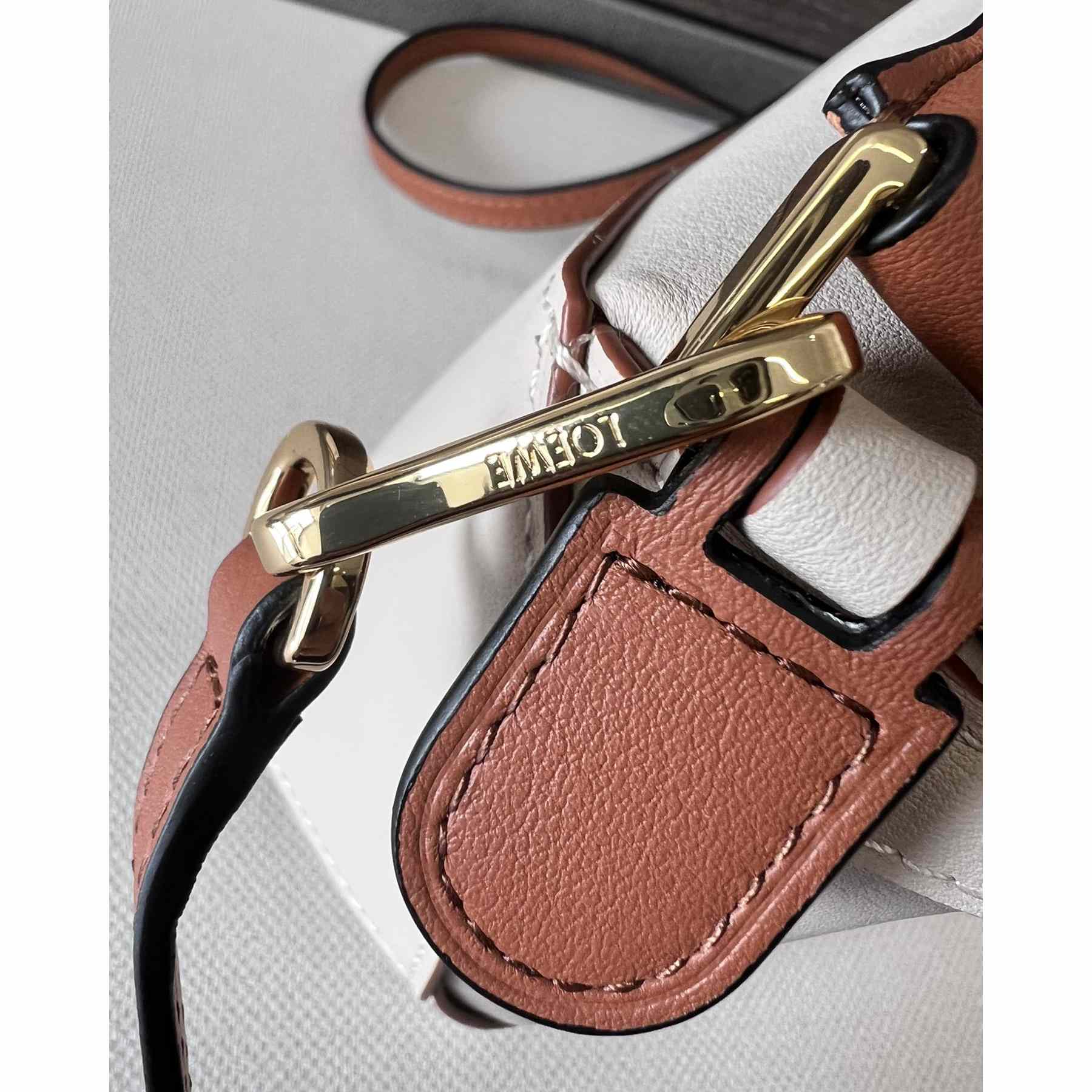 Loewe Mini Puzzle Edge In Nappa Calfskin - FashionPlug