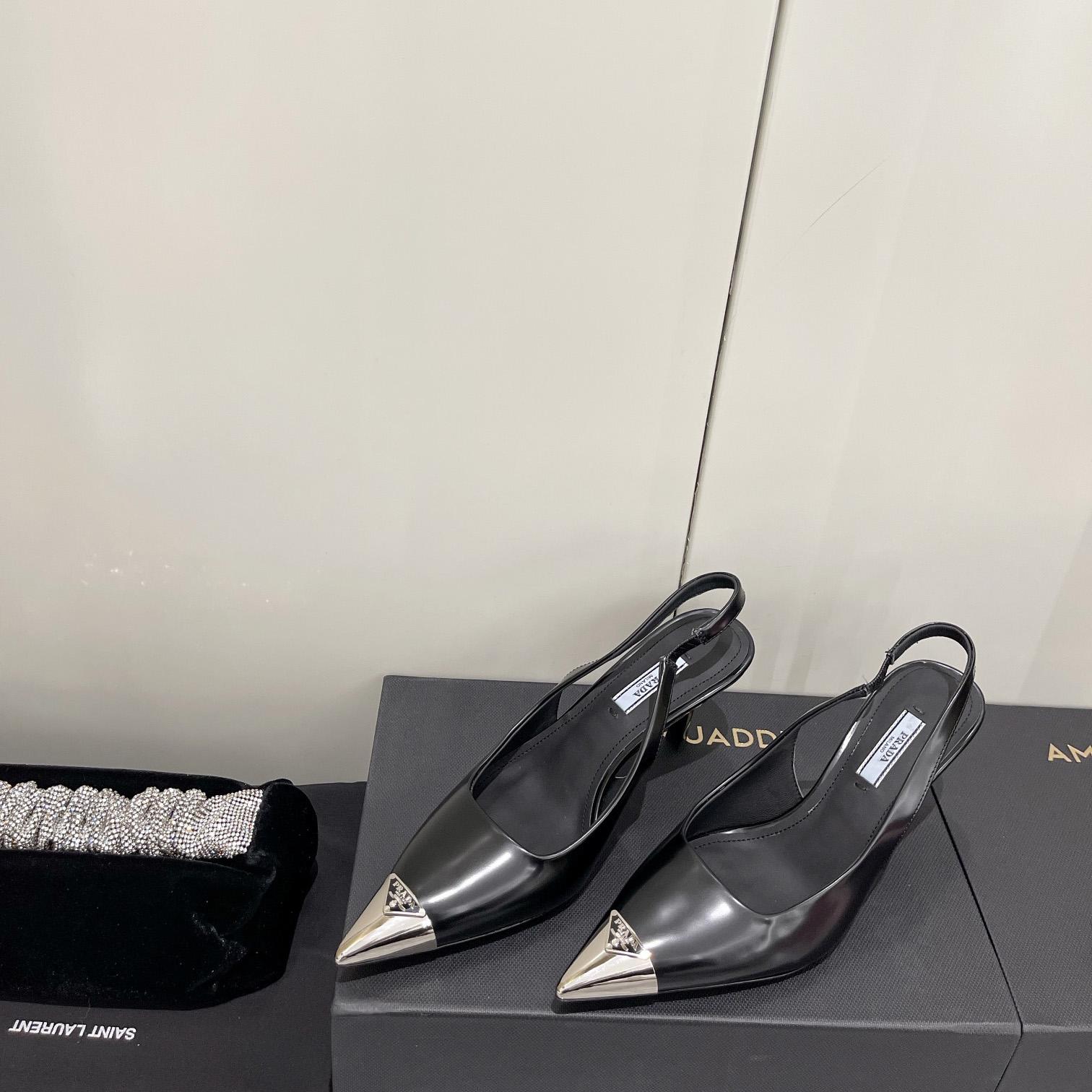 Prada 75mm Slingback Pump - FashionPlug
