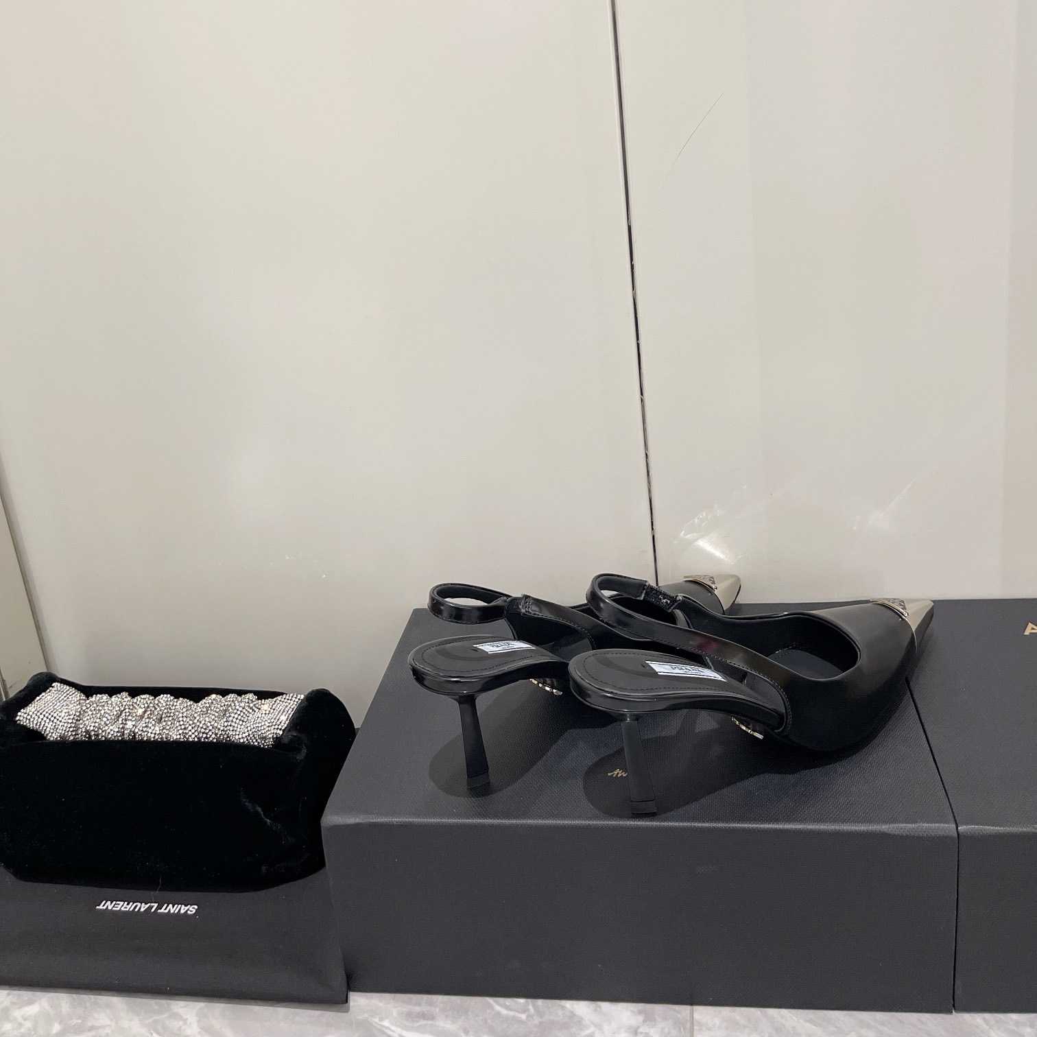 Prada 75mm Slingback Pump - FashionPlug