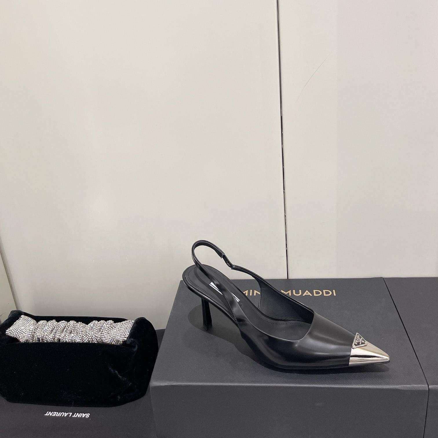 Prada 75mm Slingback Pump - FashionPlug
