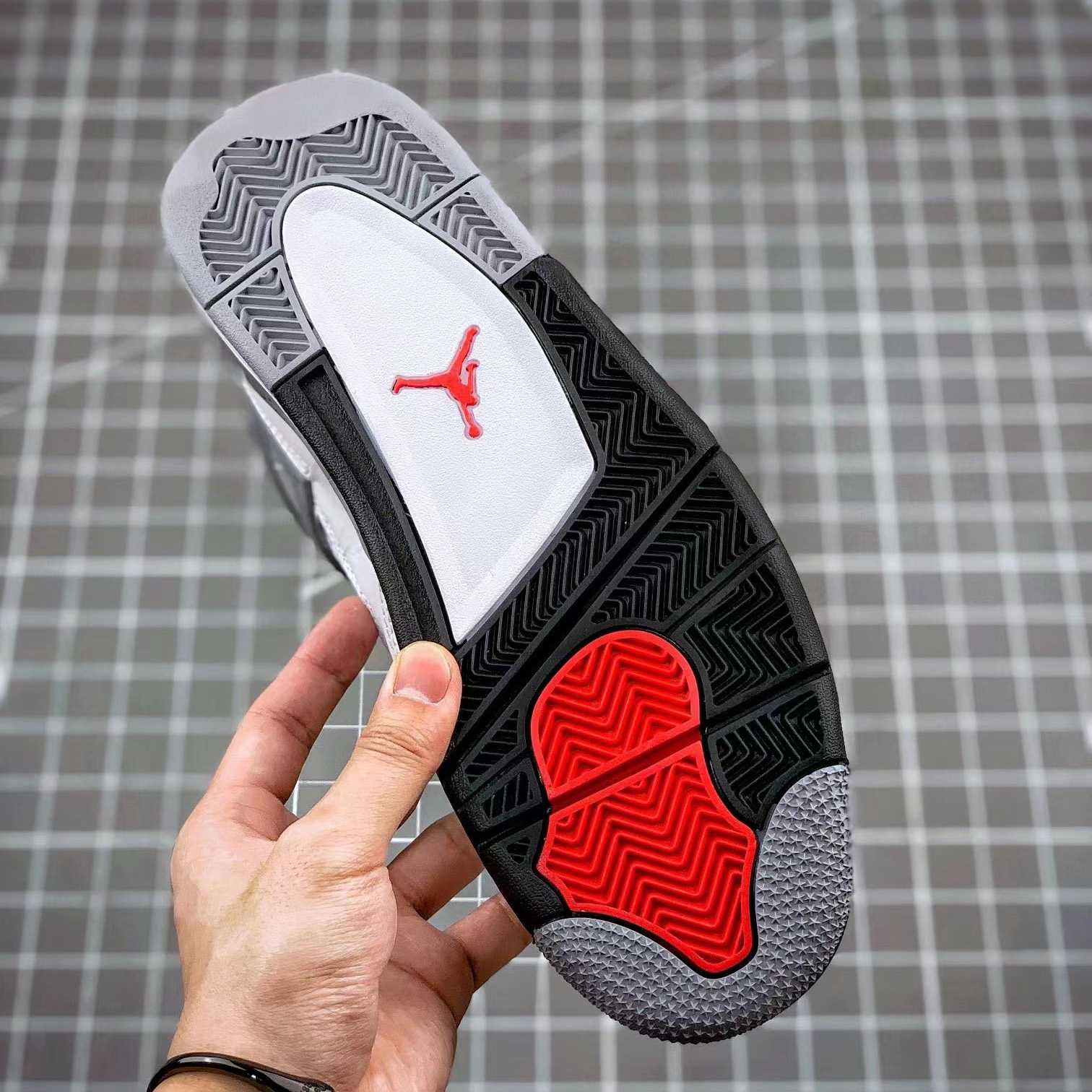 Air Jordan 4 Retro “White Cement” Cement” Sneaker      CZ5624 - FashionPlug