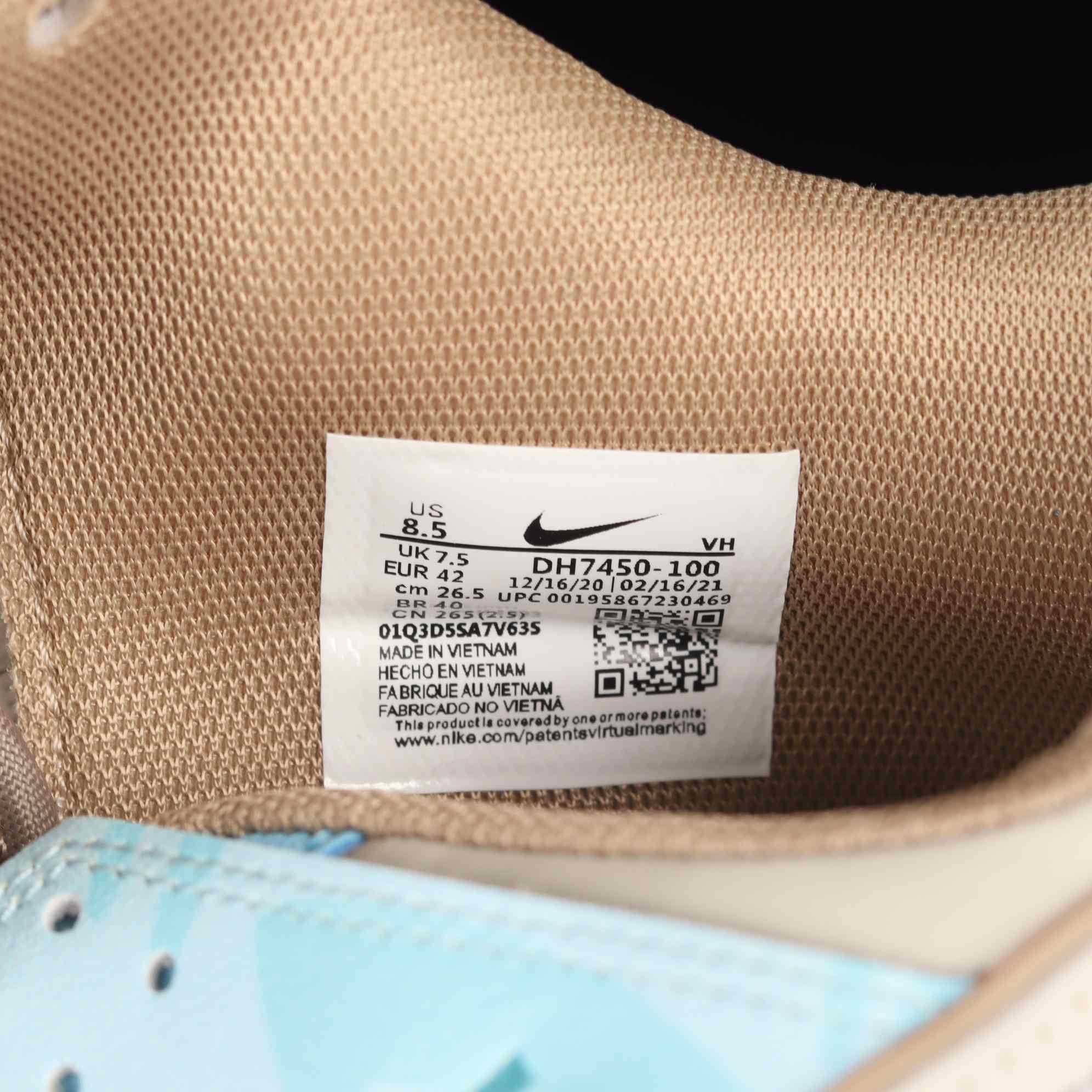 Nike Dunk Low Scrap Bone White Tiffany Green Sneaker      DH7450-102 - FashionPlug