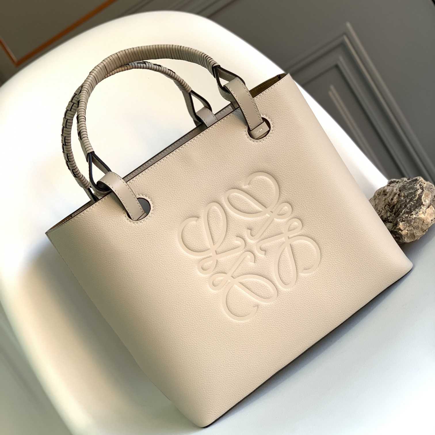 Loewe Small Anagram Tote Bag In Classic Calfskin(29-14-25CM ) - FashionPlug